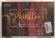 PAINTTOOO PAINT BY NUMBERS Angerella NEW Includes Acrylic Paint Set Canvas BRUSH