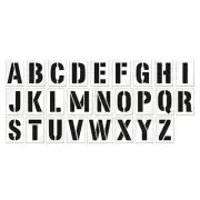 Line Marking Stencil A-Z Set
