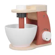 Kids Mixer Pretend Toy Wooden Simulated Blender Play For Girls Boys