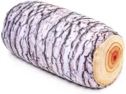 Microbead Log - Perfect Therapy Pillow - Squishy Soft Microbeads, Timber