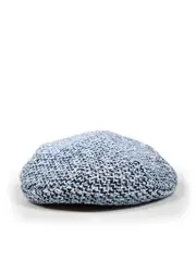 Blue Tweed Beret