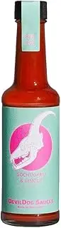 DevilDog Sauces Gochugaru & Ginger Medium Hot Chilli Sauce 150g, Great for Stir Frys, Ramen or Dumpling Dip, Vegan Friendly, Gluten Free & All Natural Ingredients