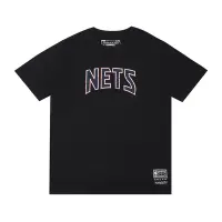 在飛比找Yahoo奇摩購物中心優惠-Mitchell Ness 短袖 NBA New Jerse