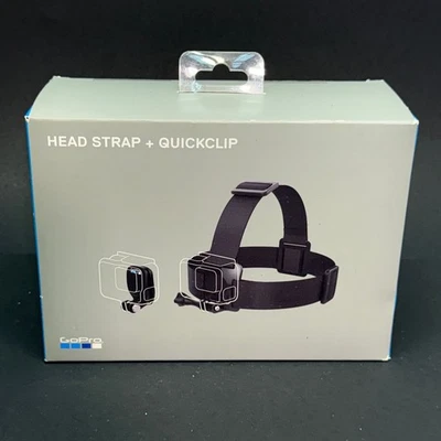 GoPro Head Strap with Quick Clip for Action Cameras