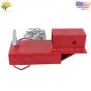 Pallet Forks Attachment 2" Hitch Receiver Forklift Trailers Towing Adapter