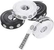 SAFIGLE 4rolls Volleyball Print Ribbon Set Cheerleading Ribbons for Party Decorations Sports Events DIY Craft Projects Durable and Versatile Crafting Supplies