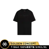 在飛比找蝦皮商城優惠-Golden Concept 簡約印字Logo短袖T恤 黑色