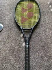 New Yonex 2018 VCORE 98 Galaxy Black (305g) G4 4 1/2 Strung with Poly tour Pro