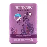 Organic Natracare Maxi Pads Super 12's – Fresh, healthy organic delivery | Doorstep Organics