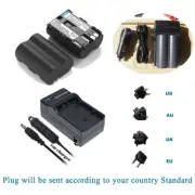 2XBP-511 Battery&Charger for Canon EOS 5D 10D 20D 20Da 30D 40D 50D 300D D30 D60