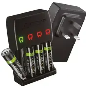 Venom Rechargeable AA and AAA High Capacity Batteries and Charging Dock