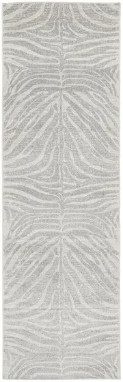 Cameron Silver Tiger Prints Hallway Runner