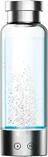 Hydrogen Water Bottle Portable Hydrogen Water Generator with LED Indicator Hydrogen Water Ionizer Machine Dual Mode Make Hydrogen Concentration Up to 1000 PPB 480 Ml