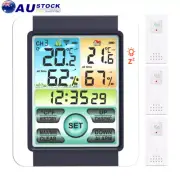 Digital Weather Station Clock Weather Forecast Barometer Thermometer Hygrometer