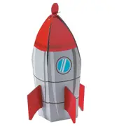 Space Party Rocket Treat/Lolly Boxes (Pack of 6)
