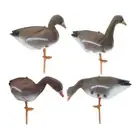 4Pcs Simulation Foaming Goose Hunting Decoy Scarecrow Shooting Decoys Garden
