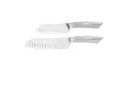 SCANPAN CLASSIC STEEL 2 PIECE SANTOKU KNIFE SET
