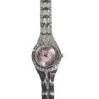 Relic by Fossil ZR11787 Stainless Steel Pink Ladies Quartz Watch Crystal Accents