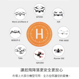 停機坪 中小型無人機 空拍機50CM 防水降落墊 著陸墊Mini SE DJI Mini2 DJI