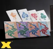 Altered World Portal V2 Playing Cards (Purple)