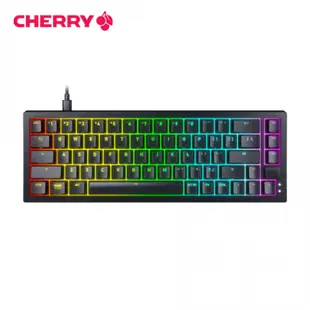 [欣亞] 櫻桃Cherry K5V2 RGB MX2A機械式鍵盤/有線/黑色/紅軸/櫻桃/中文