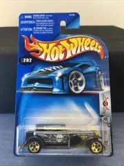 2003 Hot Wheels Final Run Duesenberg Model J 1931 #202 New On Card 8/12