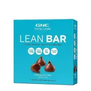 GNC Total Lean Bar Hunger-Satisfying, High-Protein Chocolate Chip Bar 5 Count