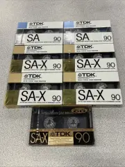 7 Total TDK SA-X 90 and SA-90 Cassette Tapes