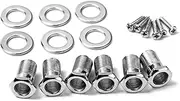 Vaguelly Tuning Pegs for Guitar 6pcs Sealed Inline Guitar Tuning Keys 3 Left 3 Right Hand Machine Heads Chrome Finish Easy to Install