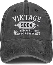 [kxjdern] 21st Birthday Gifts for Her Him Vintage 2003 Hats Turning 21 Gift Ideas for Men Women Black Hat