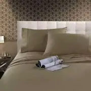 NNEDSZ 300TC Cotton Sheet Set Linen King Single