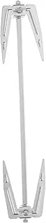HEALEEP 1 Set BBQ Air Fryer Rotisserie Forks: Stainless Steel Roasting Kit for Oven & Outdoor Cooking - Rotisserie Fork for Grilled Chicken Turkey and Meat