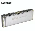 EASTTOP NE01 Bass Harmonica Ensemble Harmonica Professional Portable with Case