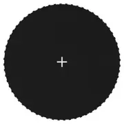 NNEVL Jumping Mat Fabric Black for 12 Feet/3.66 m Round Trampoline