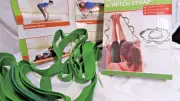 Gaiam Multi grip stretch strap for yoga and flexibility/range of motion NIB