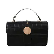 Fashion Stone Pattern Messenger Bag Women Solid Color PU Leather Chain Square Flap Shoulder Handbags Pouch