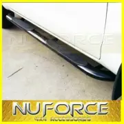 BLACK 4" Oval Side Steps FOR Ford Ranger PX / PX2 / PX3 / Mazda BT50 (2012-2019)