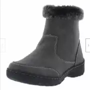 Khombu Addison Ladies , All Weather Boot, (Grey, Size 7 REG) New In Box