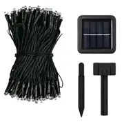 Enhance Your Outdoor Decor with 11.89m 200 LED Solar Fairy Lights - Waterproof Multicolor Garland Lights