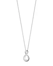 Georg Jensen Sterling Silver Infinity Pendant Necklace, 17.72