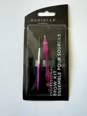 Danielle Creation Professional Dual Brow Kit Pour Sourcils Pink New NEW