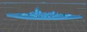 Cruiser - Ersatz Hessen (D-Class) - German Navy - Wargaming - Axis and Allies