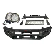 4X4FORCE Ultimate Guard Bullbar No Loop Skid Plate Light for Isuzu D-MAX 12-16