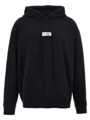 [Mm6 Maison Margiela] Mm6 Maison Margiela-Numeric Signature Mm6 Felpe Nero-Uomo XL