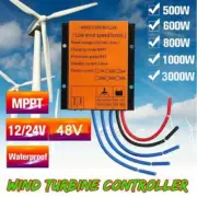 3000W DC 12V 24V 48V Wind Turbine MPPT Charge Controller Power Boost Regulator