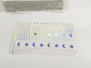 Nail Stickers Nail Art Decal, Stars Moon, Number, Mini Stars Lot of 250 Sheets