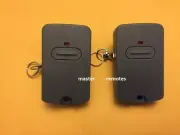 GTO Garage Door Opener Dark Grey Remote Control Comp 318MHz 2pk
