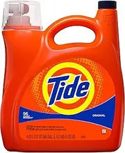 [Tide] Liquid Laundry Detergent, Original, 96 Loads 150 fl oz (Packaging May Vary)