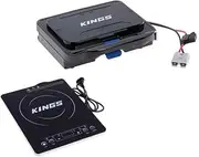 Kings 12V Travel Sandwich Press |Toasties |Grill+ Portable Induction Cooker
