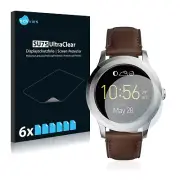 Fossil Q Founder 2.0 Smart Watch, 6x Transparent ULTRA Clear Screen Protector